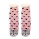 Cat Hearts Sherpa Lined Slipper Socks