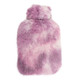 Purple Tie-Dye Luxury Faux Fur 2L Hot Water Bottle