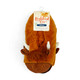 Highland Coo Faux Fur Soft Sole Ballerina Slippers