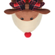 Adults Festive Reindeer 3D Novelty Slippers