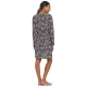 Animal Print Jersey Long Sleeved Nightie