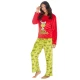 Christmas Grinch Plush Fleece Lounge Set
