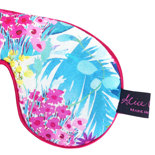 Tresco Lagoon Liberty™ Print Cotton Padded Eye Mask Heat Treats