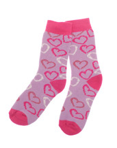 Pink Hearts Therma Feet Extra Warm Thermal Socks