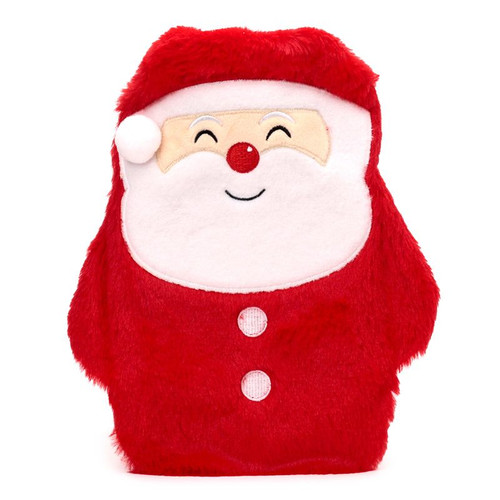 Cute Santa Claus 1L Novelty Hot Water Bottle Heat Treats