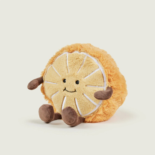 Warmies Cozy Plush Sliced Orange Fully Microwavable Toy | Heat Treats