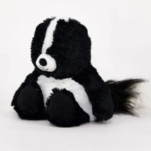 Cozy Plush Skunk Microwavable Toy 