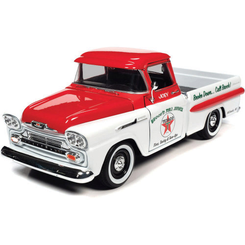 Texaco 1958 Chevy Apache Fleetside Pickup with Tires #40 Main Image Texaco 1958 Chevy Apache Fleetside Pickup with Tires #40 Main Image