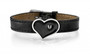 Black enamel with matching band