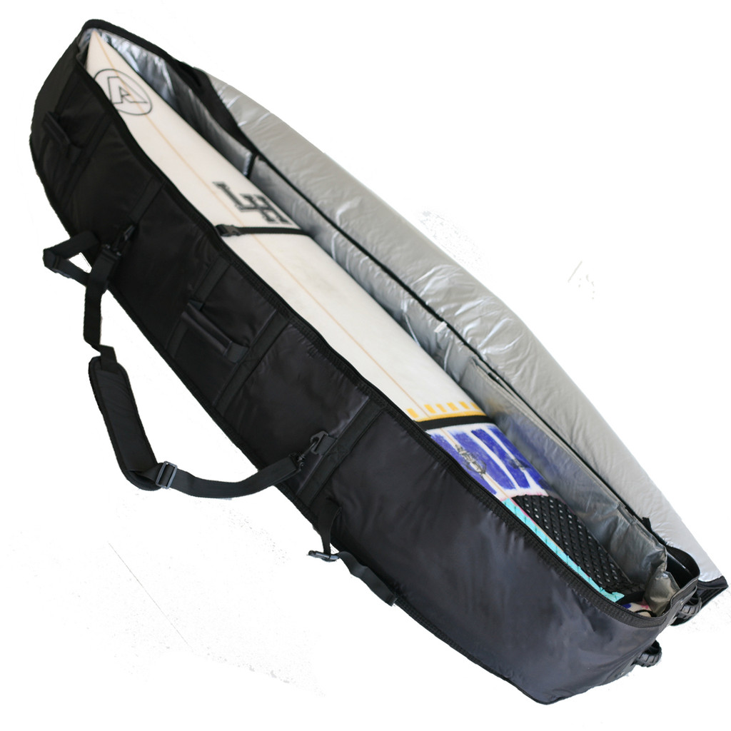 Coffin Travel Triple Surfboard Cover Wheelie Bag