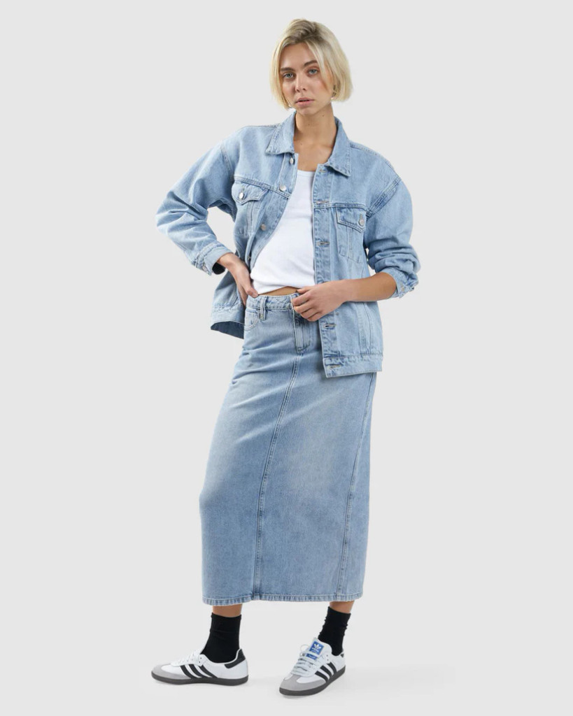 Thrills Womens Madi Jacket Denim
