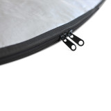 Double rust proof nylon zips