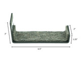 Minimalist Surfboard Wall Rack