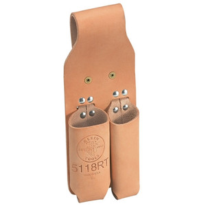 Klein Tools Leather Pliers and Rule Holder - 5118RT