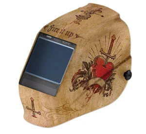 Jackson TrueSight Auto Darkening Weld Helmet 30314 - Tattoo