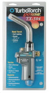 TurboTorch TX-504 Self Lighting Hand Torch Propane/MAPP (0386-1293)