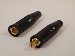 Lenco Cable Connectors LC40 - Black Set (05050)