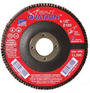 SAIT 78008 Ovation Flap Disc (4-1/2" x 7/8" x 60 grit)