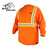Black Stallion FR Cotton Long Sleeve Shirt, Safety Orange, Reflective (2X-LARGE)