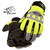 Revco Hi-Vis Spandex / Grain Pigskin Mechanics Gloves (99HV)