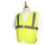 Revco Hi-Vis Standard Mesh Safety Vest w/Reflectives, 3XL (SVY205)
