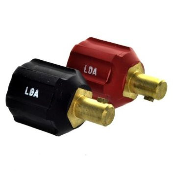 Lenco LDA Adapter Set - Black & Red (05335)