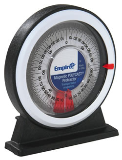 Empire Magnetic POLYCAST Protractor