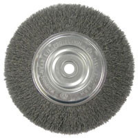 Eagle 6" Narrow Crimped Wire Wheel - BW605