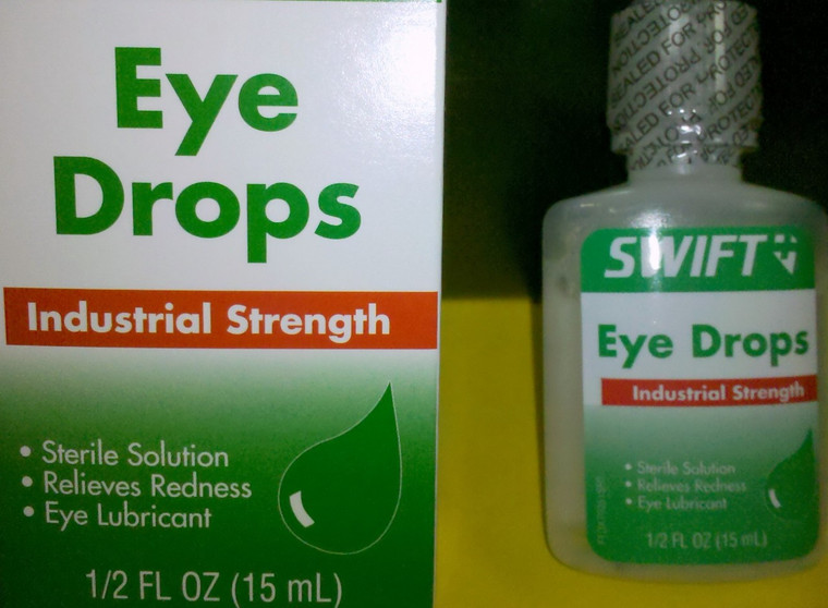 Swift Eye Drops Industrial Strength