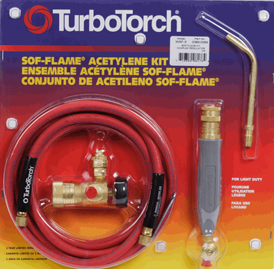 Turbo Torch SOF Flame WSF-3 Torch Kit 0386-0089