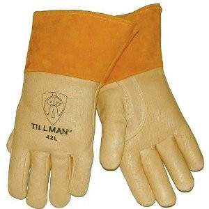 Tillman Top Grain Pigskin Foam Lined MIG Welding Gloves (42)