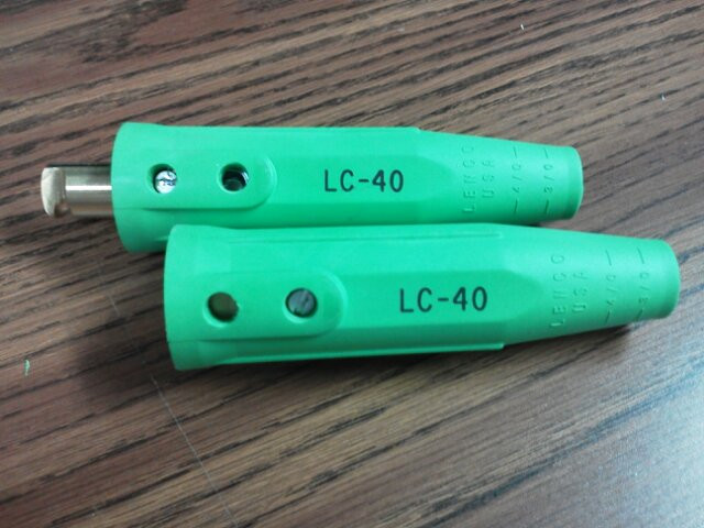 Lenco Cable Connectors LC40 - Green Set (05552)