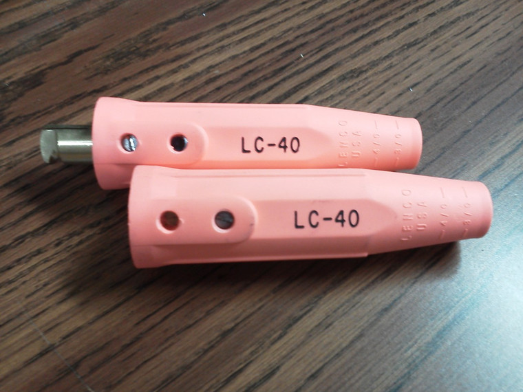 Lenco Cable Connectors LC40 - Orange Set (05553)