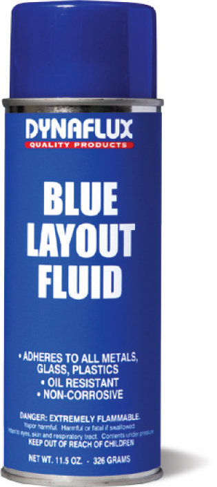 Dynaflux Blue Layout Fluid 11.5 oz