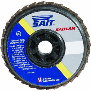 SAIT 73280 Saitlam Flap Disc (4" x 5/8" x 80 grit)