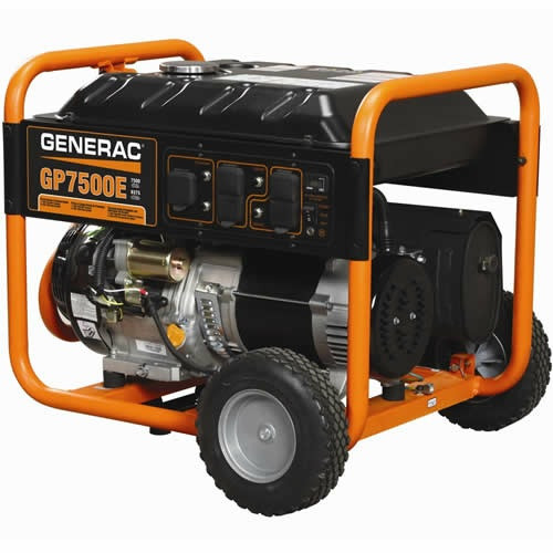Generac Portable Generator GP7500E (Model # 5943)