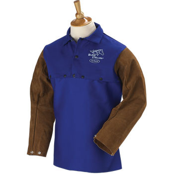Black Stallion 9 oz. FR and Cowhide Welding Cape Sleeve (FRB9-21CS/BS)