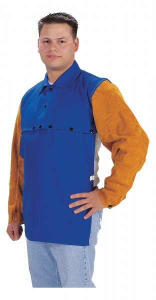 Tillman Blue Cape w/Leather Sleeves - Large (9221)
