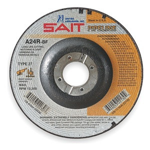 SAIT Metal Cutting Pipeline Wheel (22030)