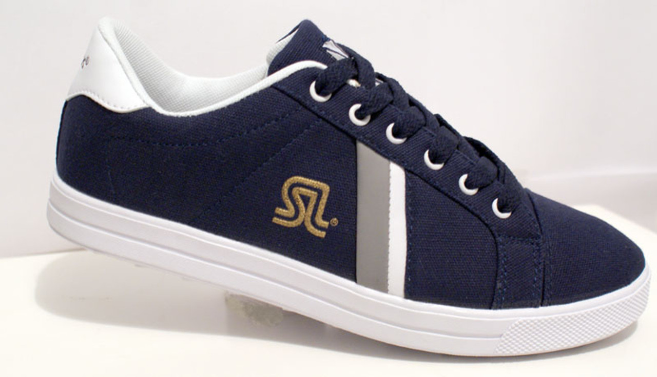 Navy Uno shoes by SL daps 