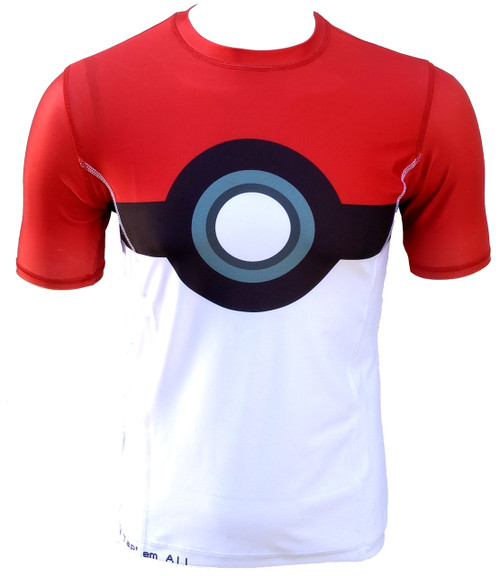 Gotta Tap'em All  Poke  Rash Guard, BJJ, MMA, Extreme Sports