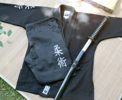 Jiu-Jitsu Kanji Samurai, BJJ Gi, Ju Jitsu Gi, Kimono