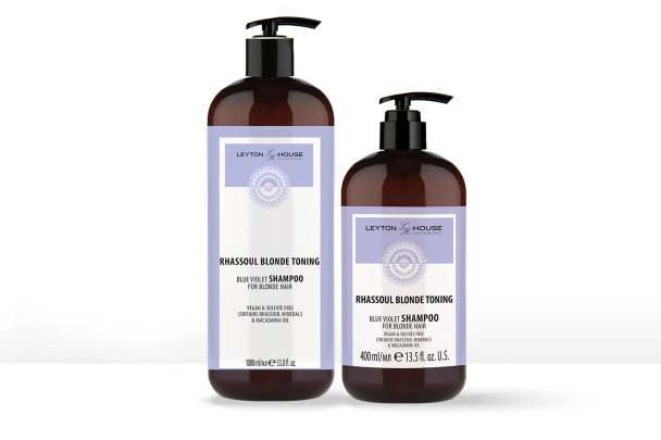 LEYTON HOUSE Blonde Toning Blue Violet Shampoo Liter