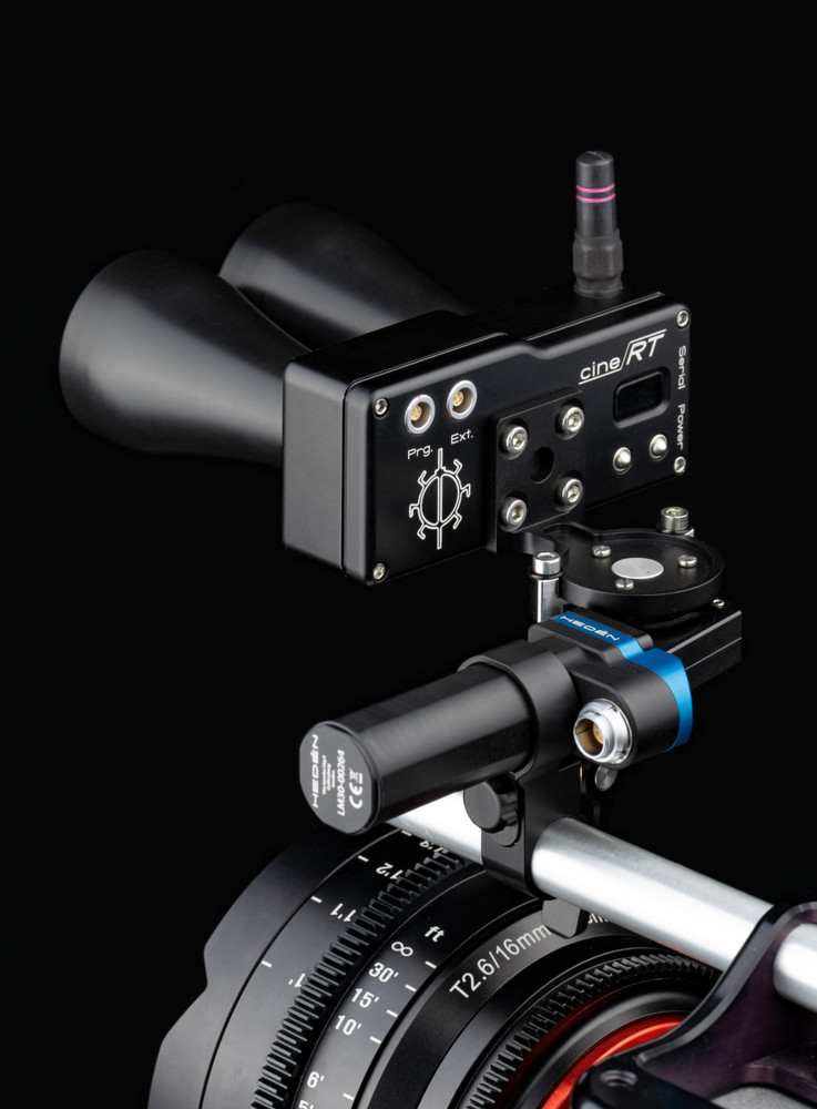 HEDEN Cine RT pan bracket (M21, M26) Bracket for use with the CineRT 

currently mounted onto an LM30 Motor onto a 15mm Rod ( Not Included )