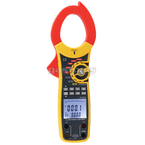 AC 1000A Clamp Meter Multimeter Large Clamp,  True Power / Apparent Power / Power Factor, USB Data Logger, Software, CATT III CAT IV