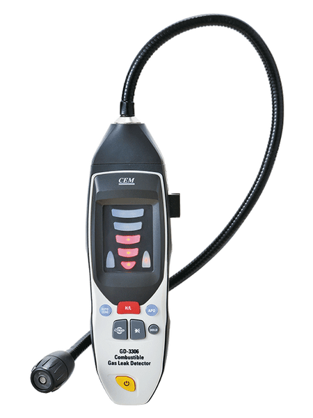 Durable Gas Detector Nat and LPG, Charger, Flexible Goose Neck, Adjustable sensitivity, LED