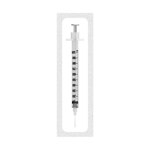 1ml BD Micro-Fine 29G Insulin Syringe (blister packed single syringe)