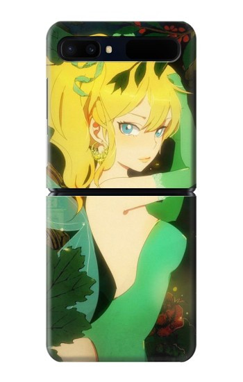 S0095 Peter Pan Tinker Bell Etui Coque Housse pour Samsung Galaxy Z Flip 5G