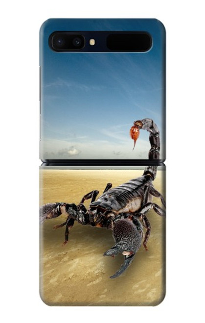 S0150 Scorpion du désert Etui Coque Housse pour Samsung Galaxy Z Flip 5G