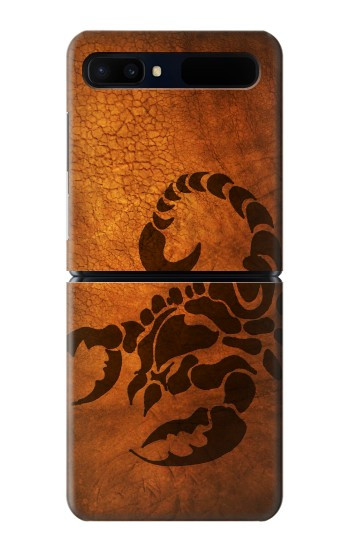 S0683 Scorpion Tatouage Etui Coque Housse pour Samsung Galaxy Z Flip 5G
